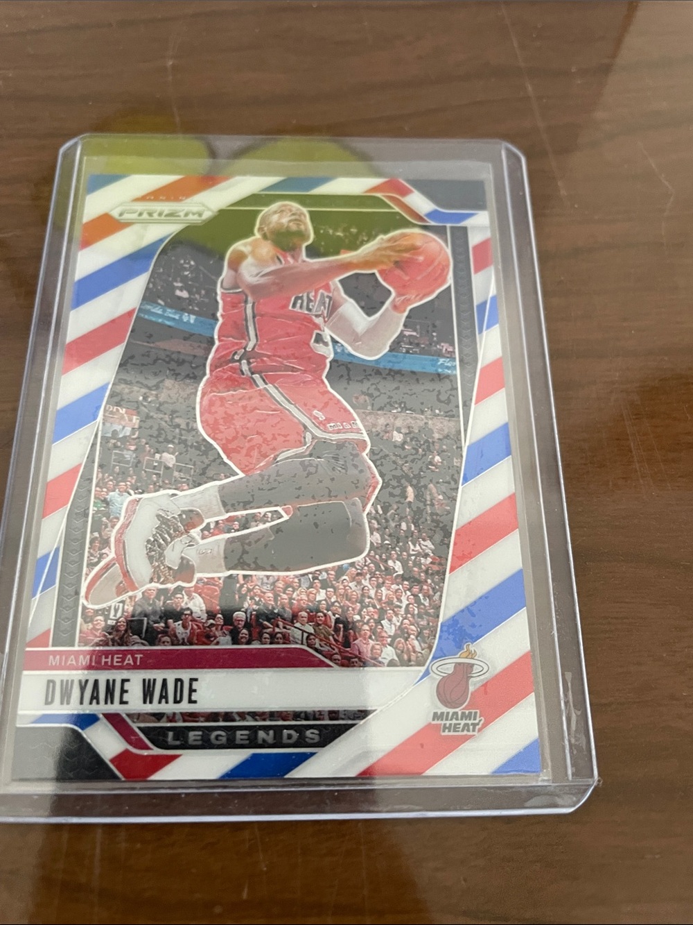 Panini Dwyane Wade Miami Heat Red White Blue Basketball Card